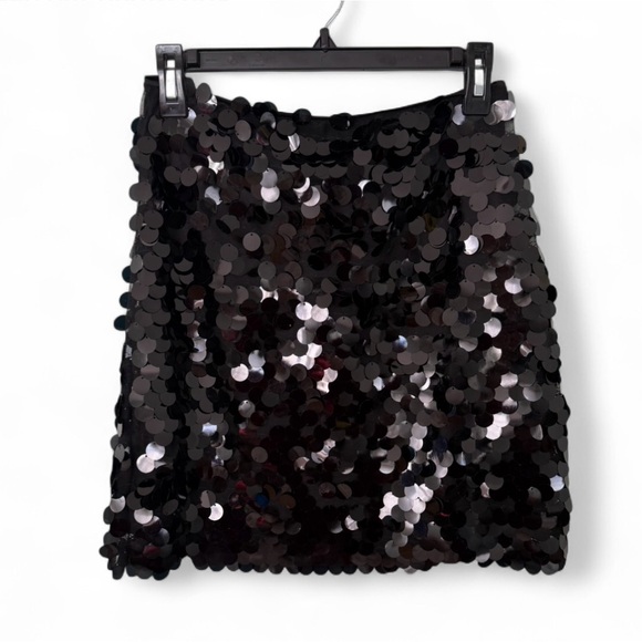 Rachel Zoe Dresses & Skirts - Rachel Zoe Black Sequin Mini Skirt